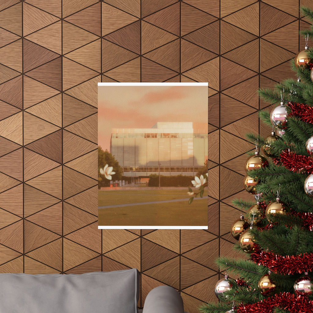 Southern Sunset — Building — Matte Poster