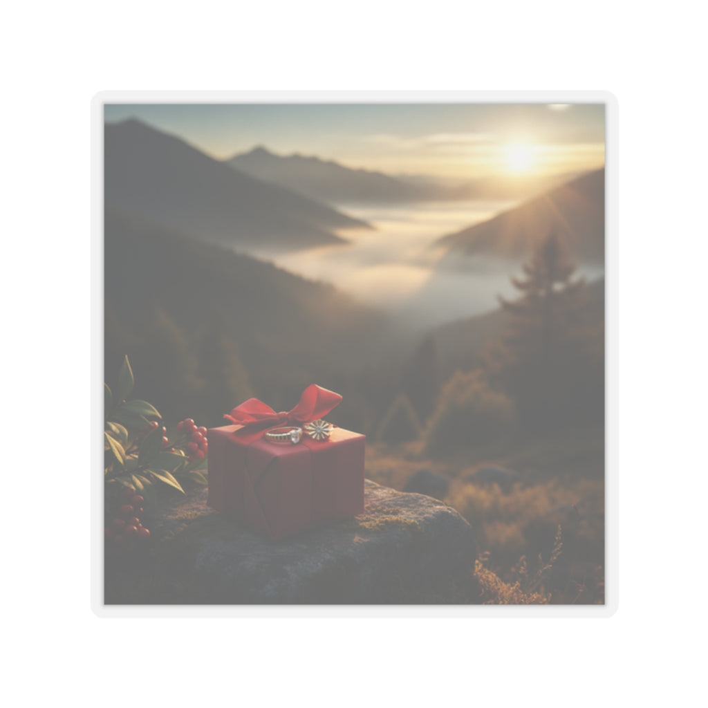 Scenic Nature — Jewelry — Kiss-Cut Sticker