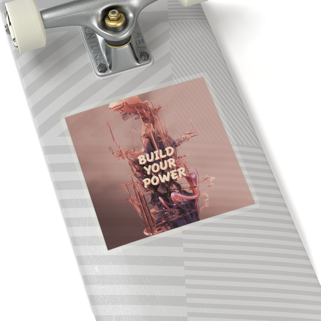 Affirmation — Abstract — Kiss-Cut Sticker