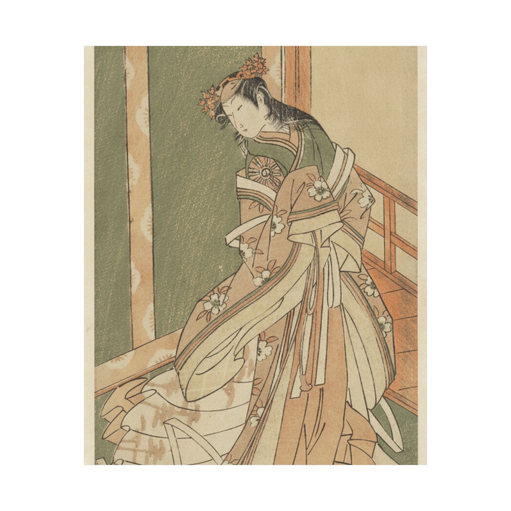 Botanical — The Third Princess (Onna San No Miya) — Matte Poster