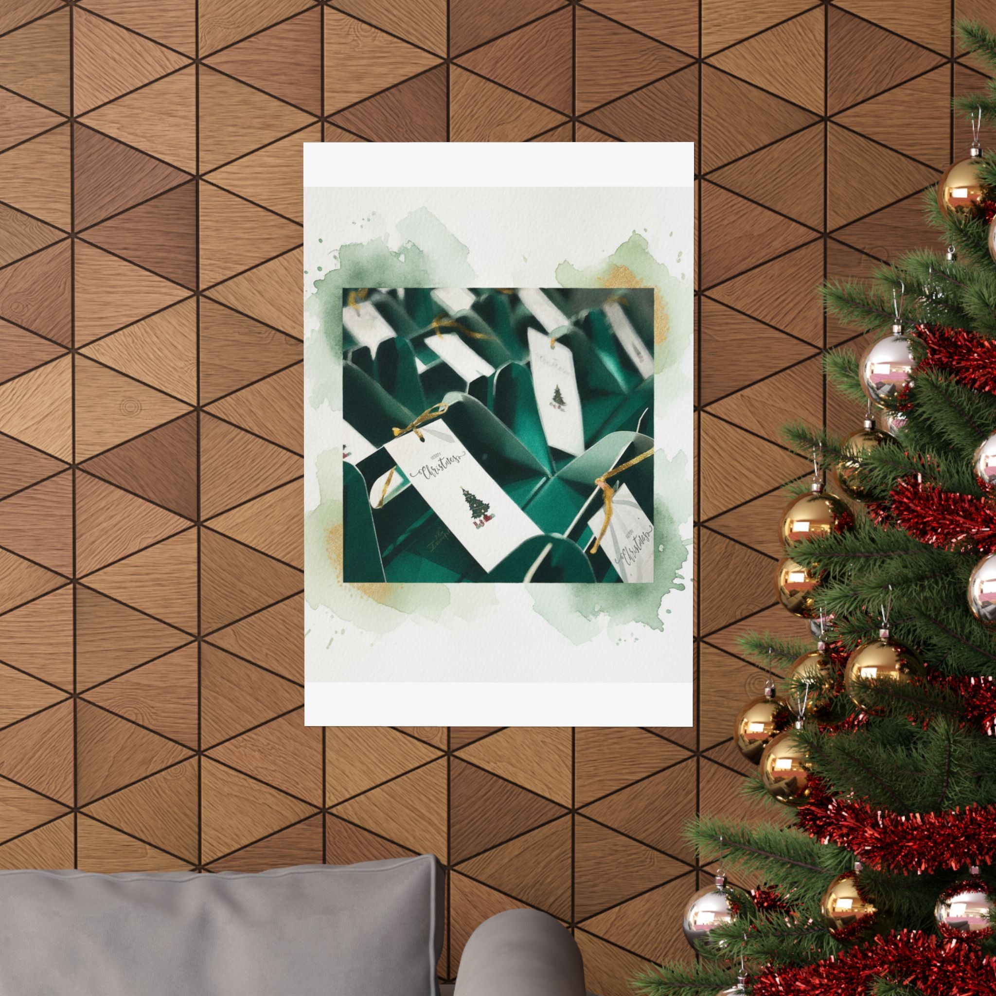 Watercolor — Gift — Matte Poster