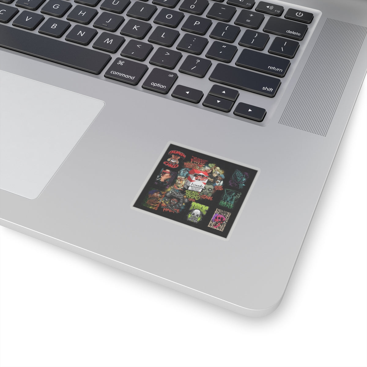 Dramatic Storm — Person — Kiss-Cut Sticker