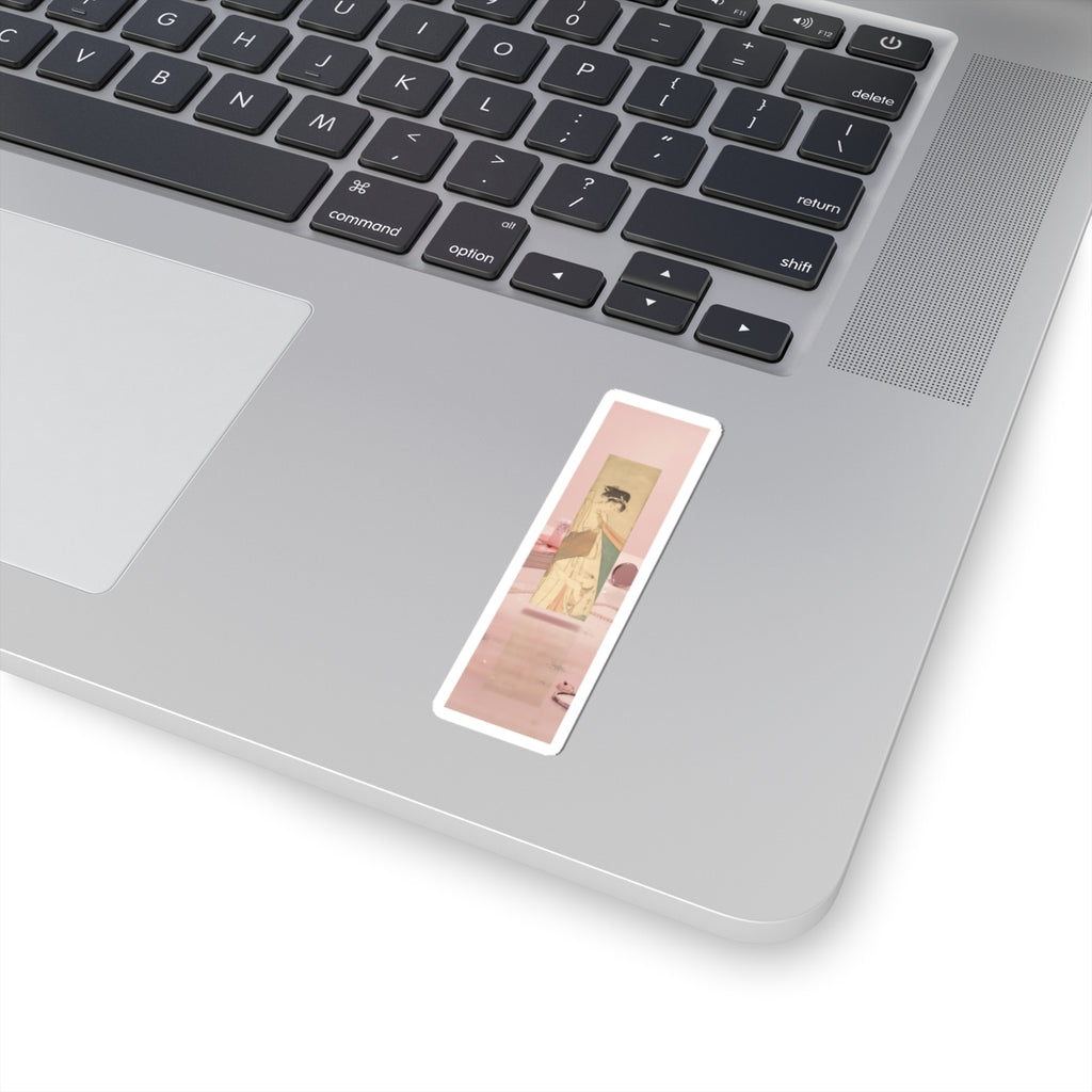 Product Marketing — Woman And Child — Kiss-Cut Sticker