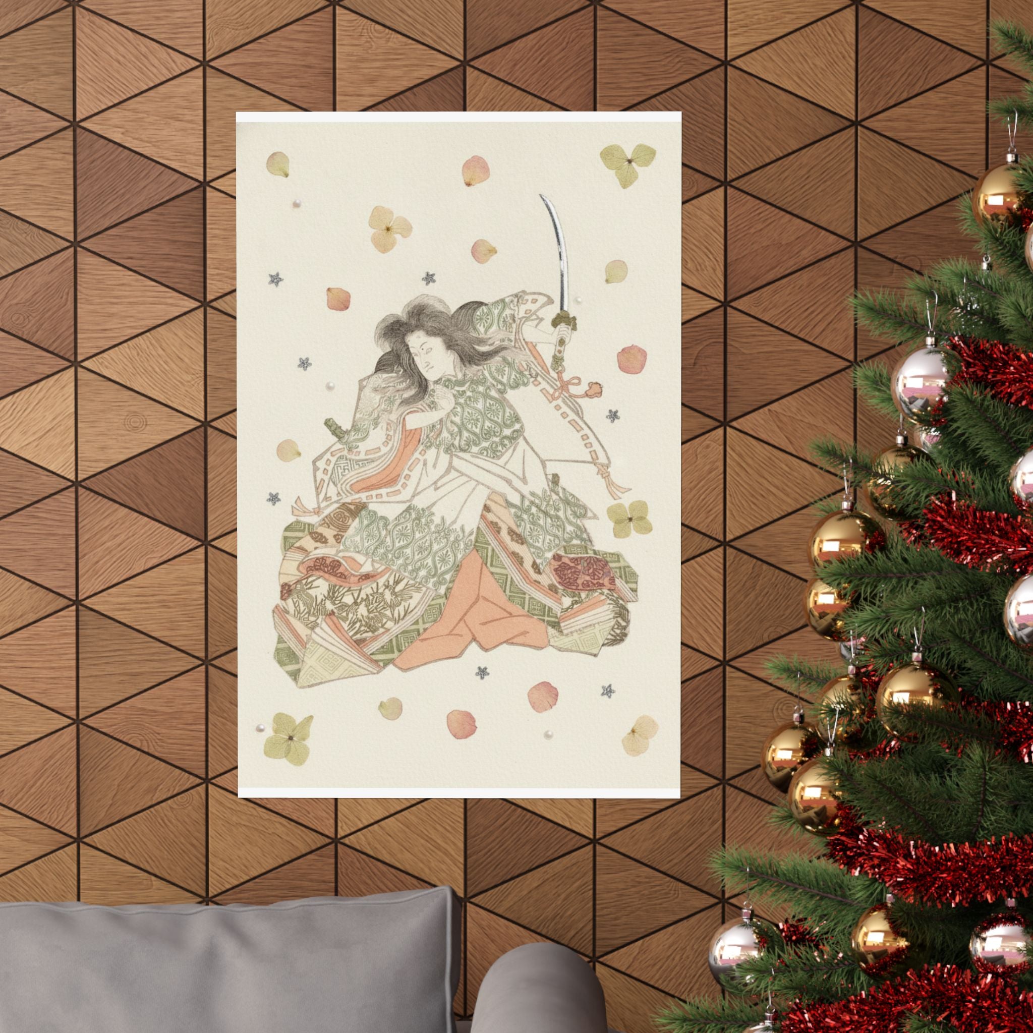 Botanical — Actor As Tokihira — Matte Poster