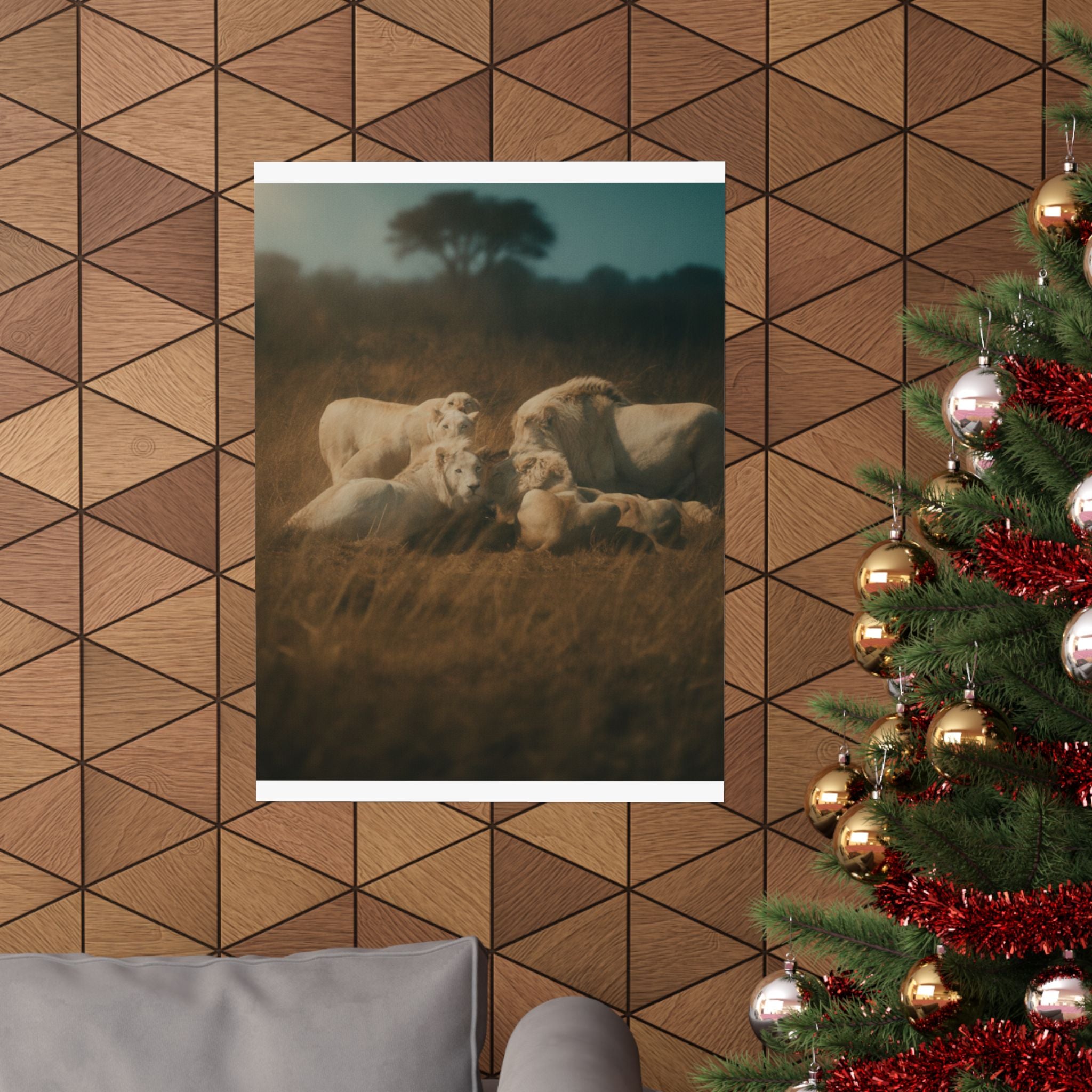 Cinematic — Lion — Matte Poster