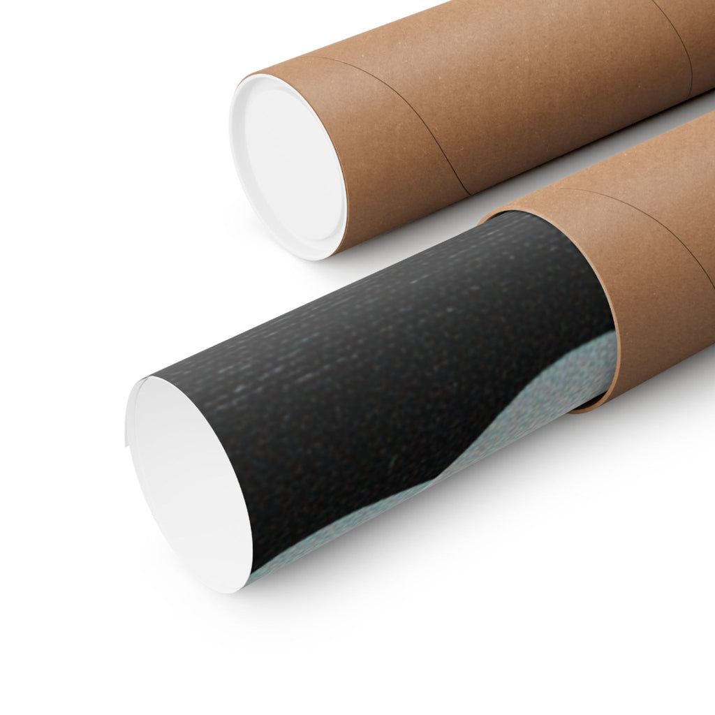 Glitch Culture — Rolls Of Cloth, Cotton And Yarn — Matte Poster