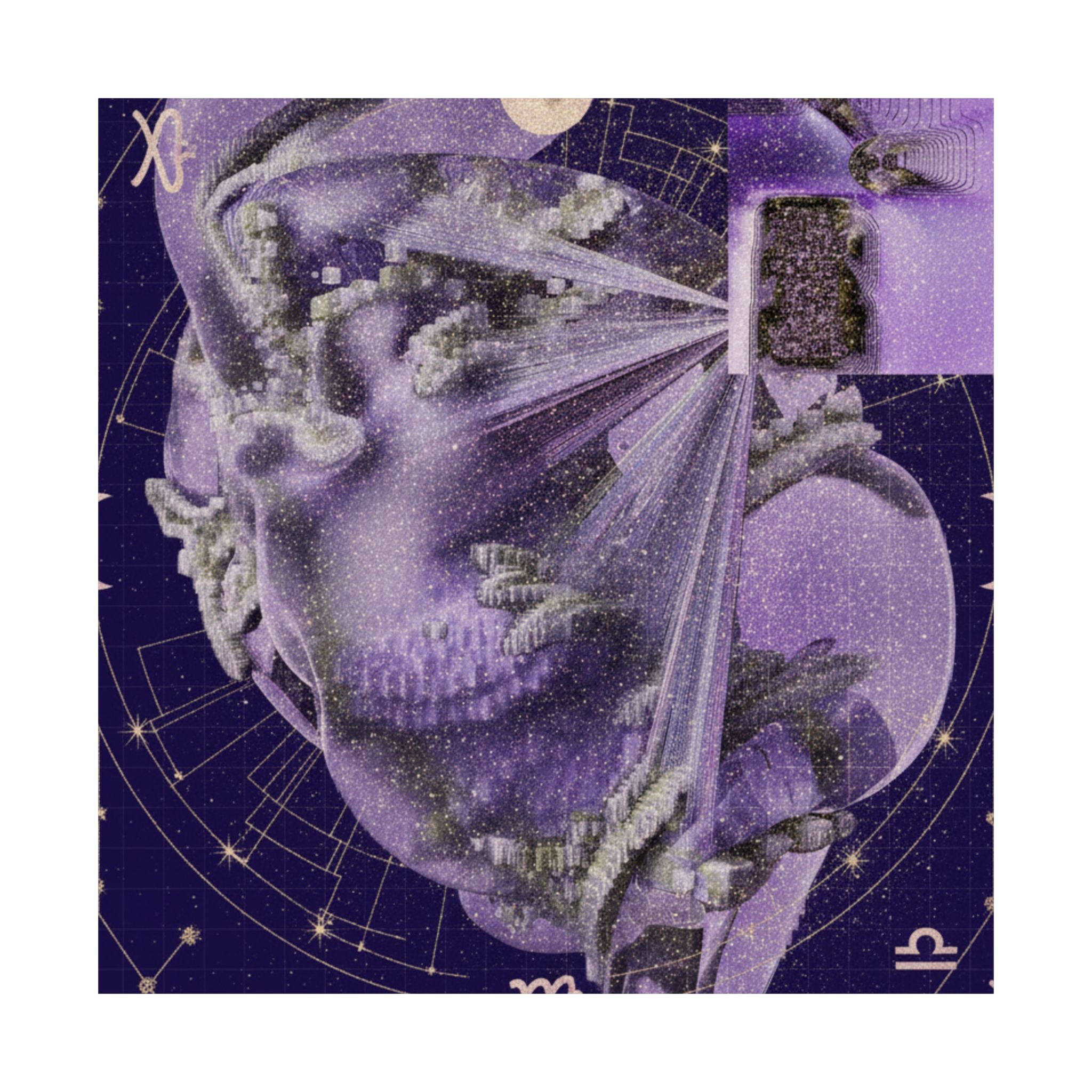 Celestial — Abstract — Matte Poster