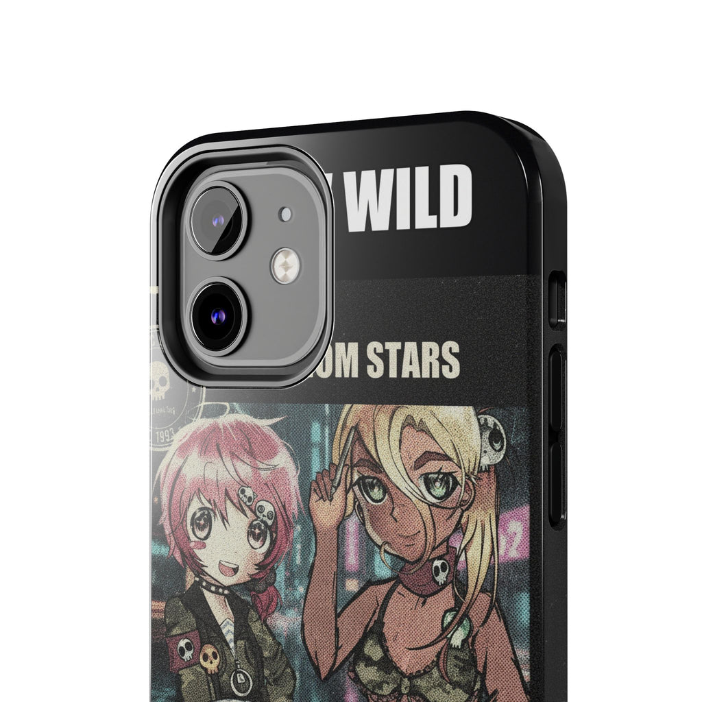 Neon Rain Osaka Nights Anime Tour Poster Phone Case