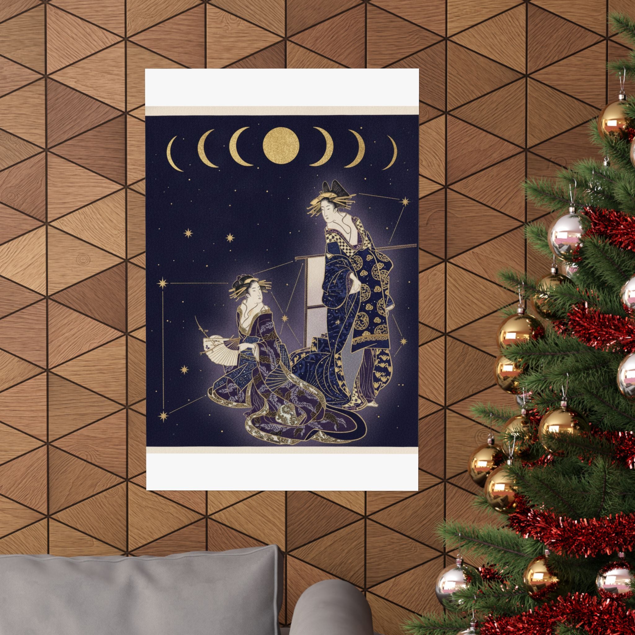 Celestial — Two Courtesans — Matte Poster