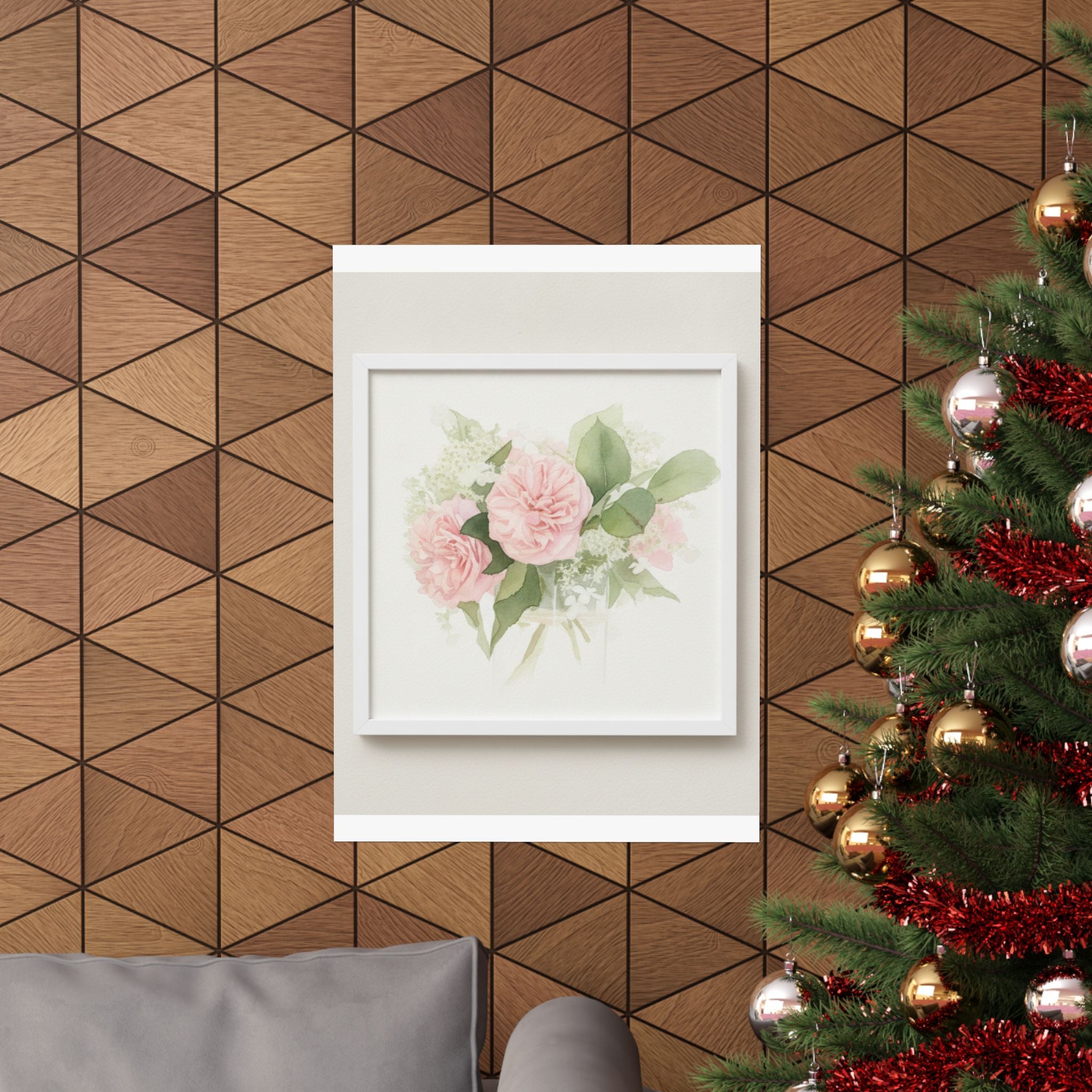 Watercolor — Flower — Matte Poster