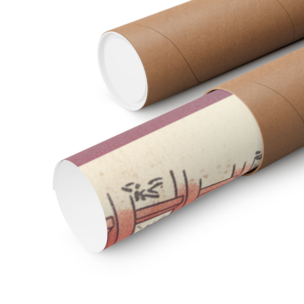 Affirmation — History Of Kamakura: Building Tsurugaoka Hachiman Shrine — Matte Poster
