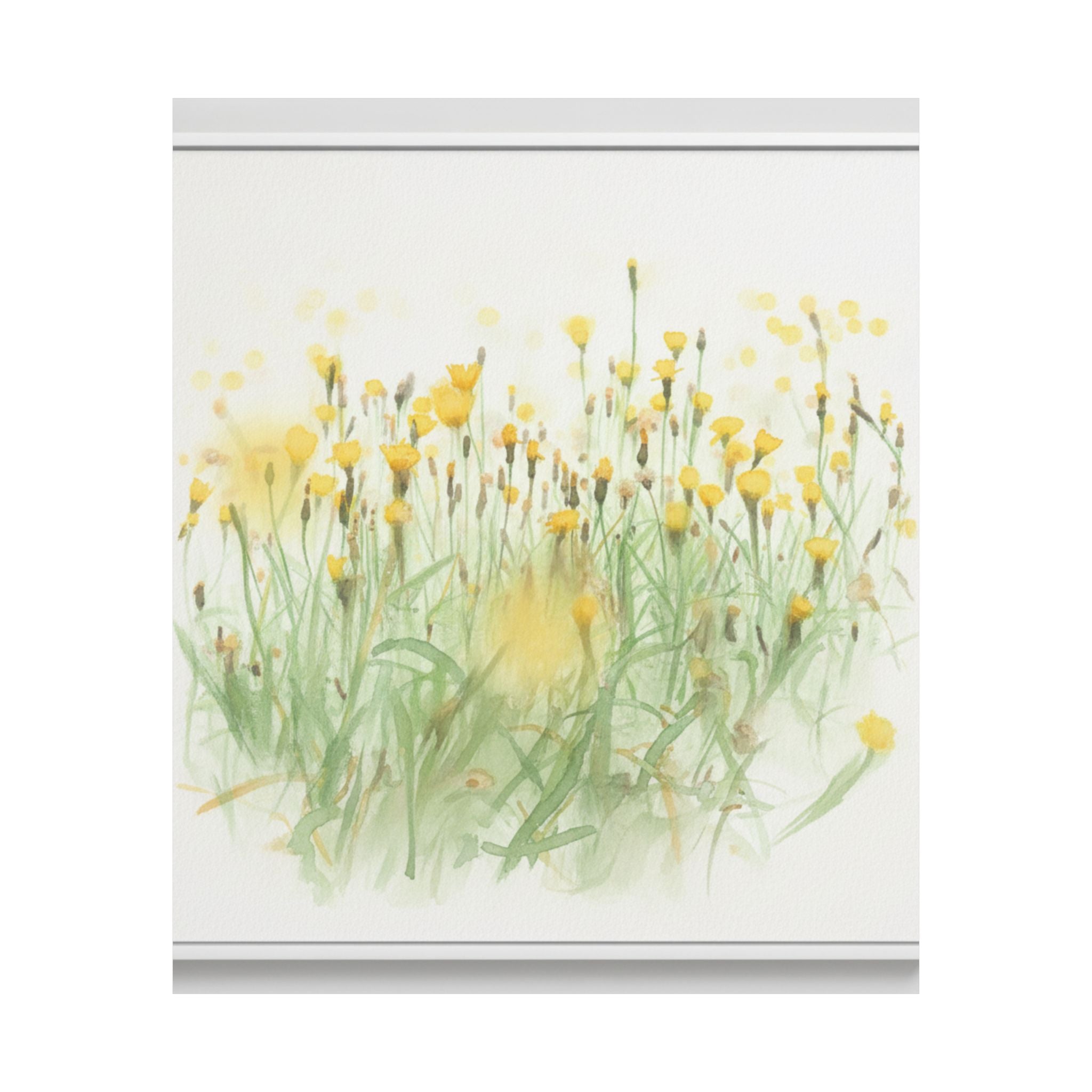 Watercolor — Flower — Matte Poster