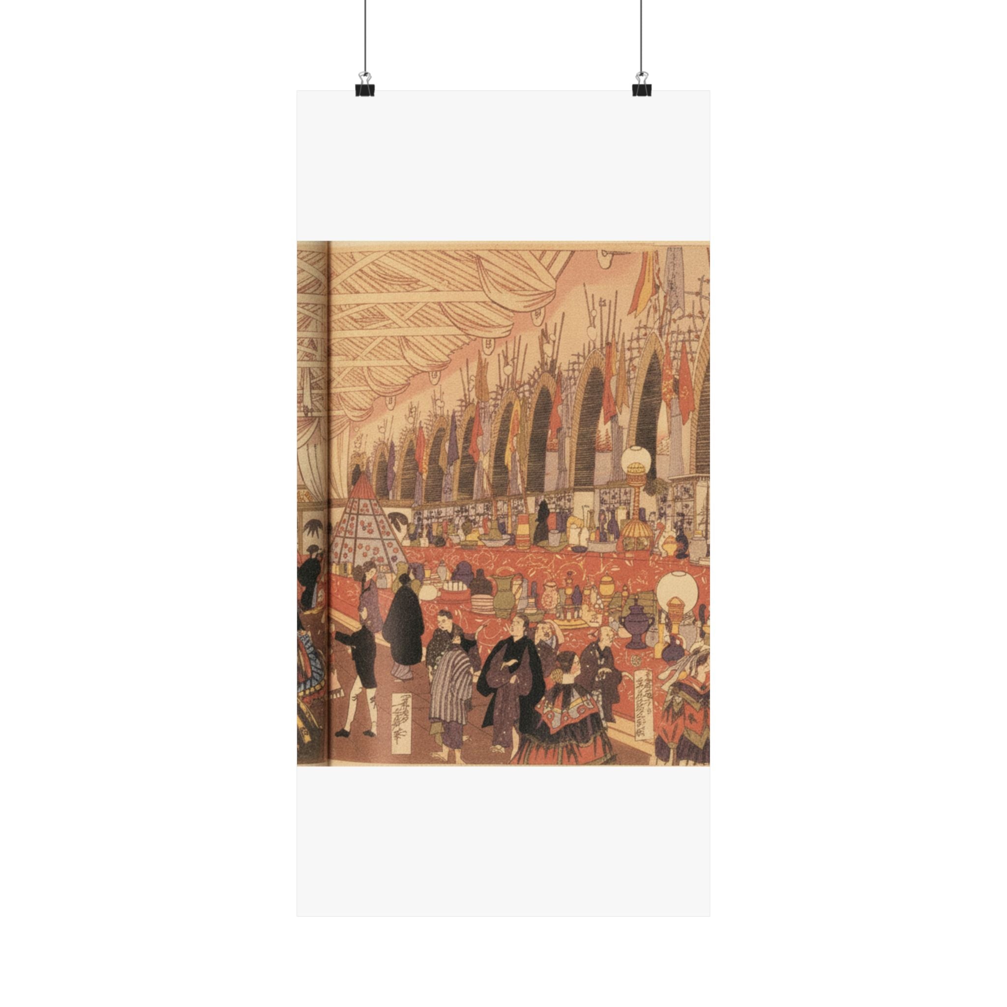 Southern Sunset — Picture Of A Prosperous English Trading Firm In Yokohama — Matte Poster