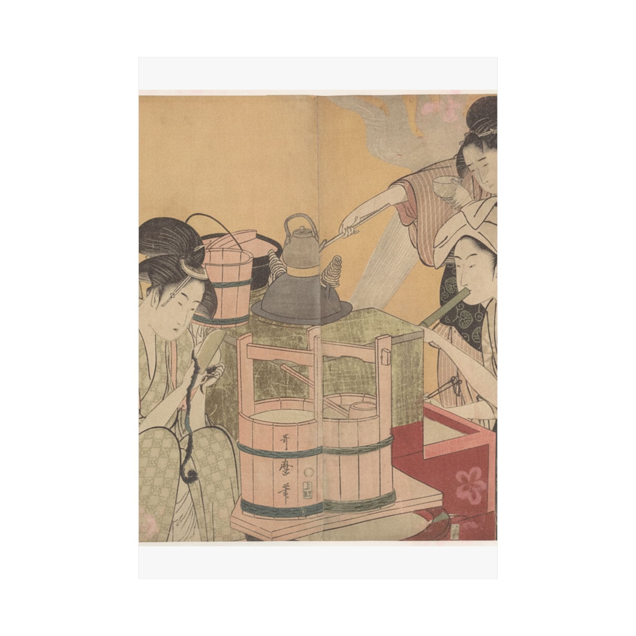 Southern Sunset — Kitchen Scene — Matte Poster