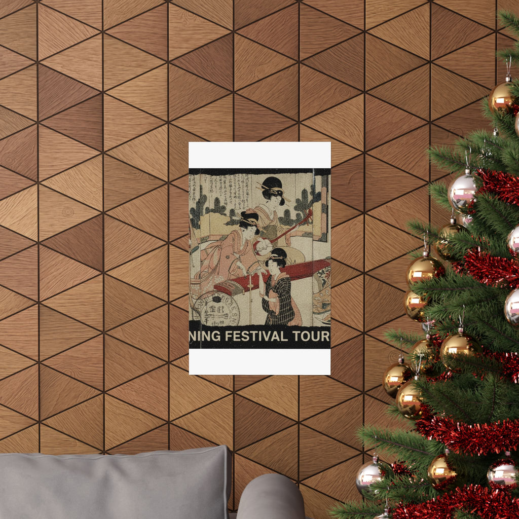 Vintage Bootleg — A Merry Evening Party — Matte Poster