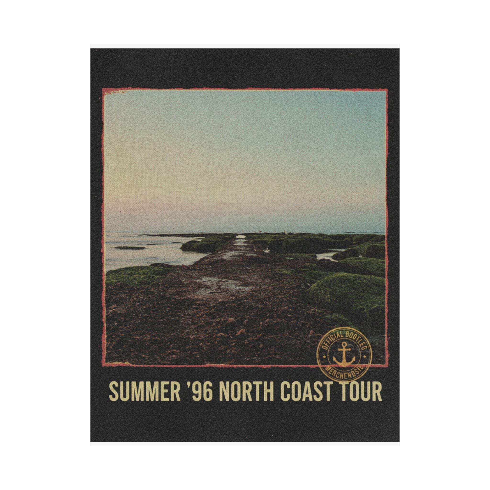 Vintage Bootleg — Beach — Matte Poster