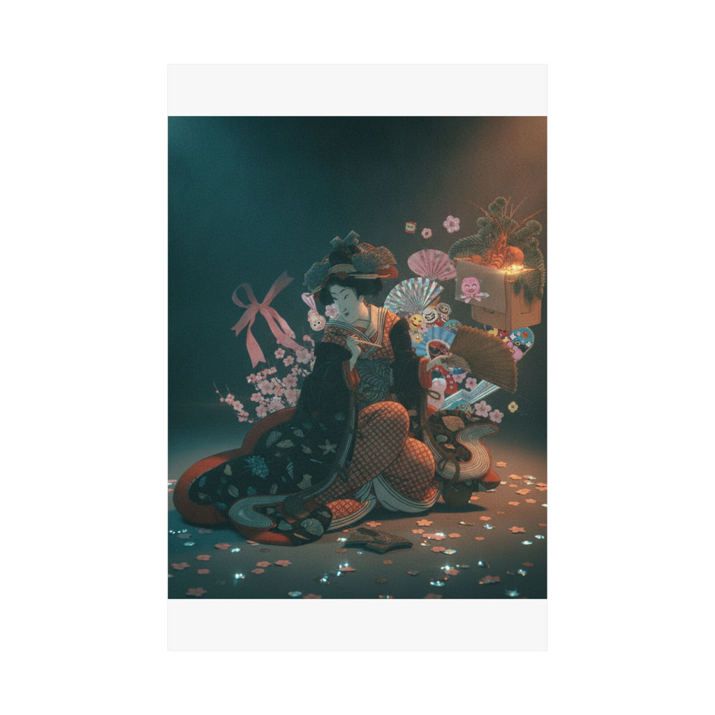 Cinematic — Courtesan And New Year Decoration — Matte Poster