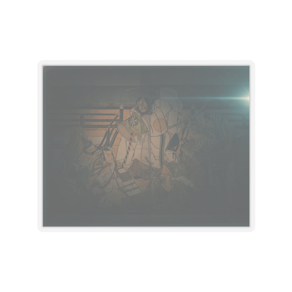Cinematic — Four Actors In Unidentified Roles — Kiss-Cut Sticker