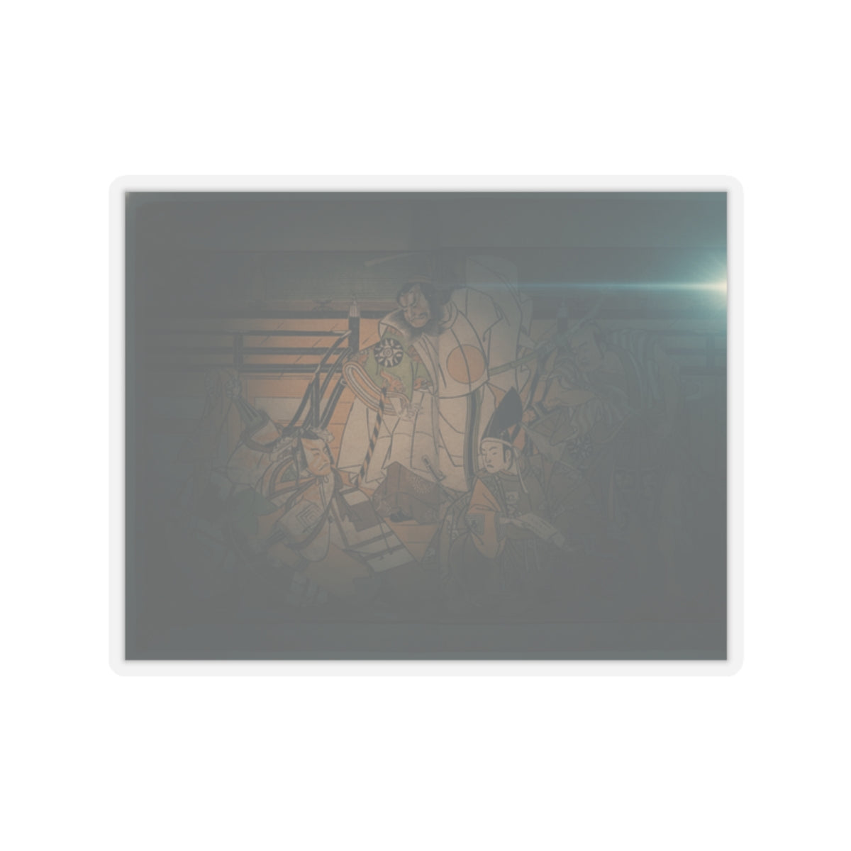 Cinematic — Four Actors In Unidentified Roles — Kiss-Cut Sticker