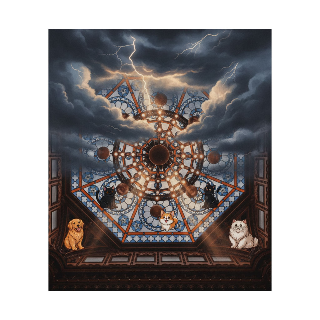 Dramatic Storm — Ceiling — Matte Poster