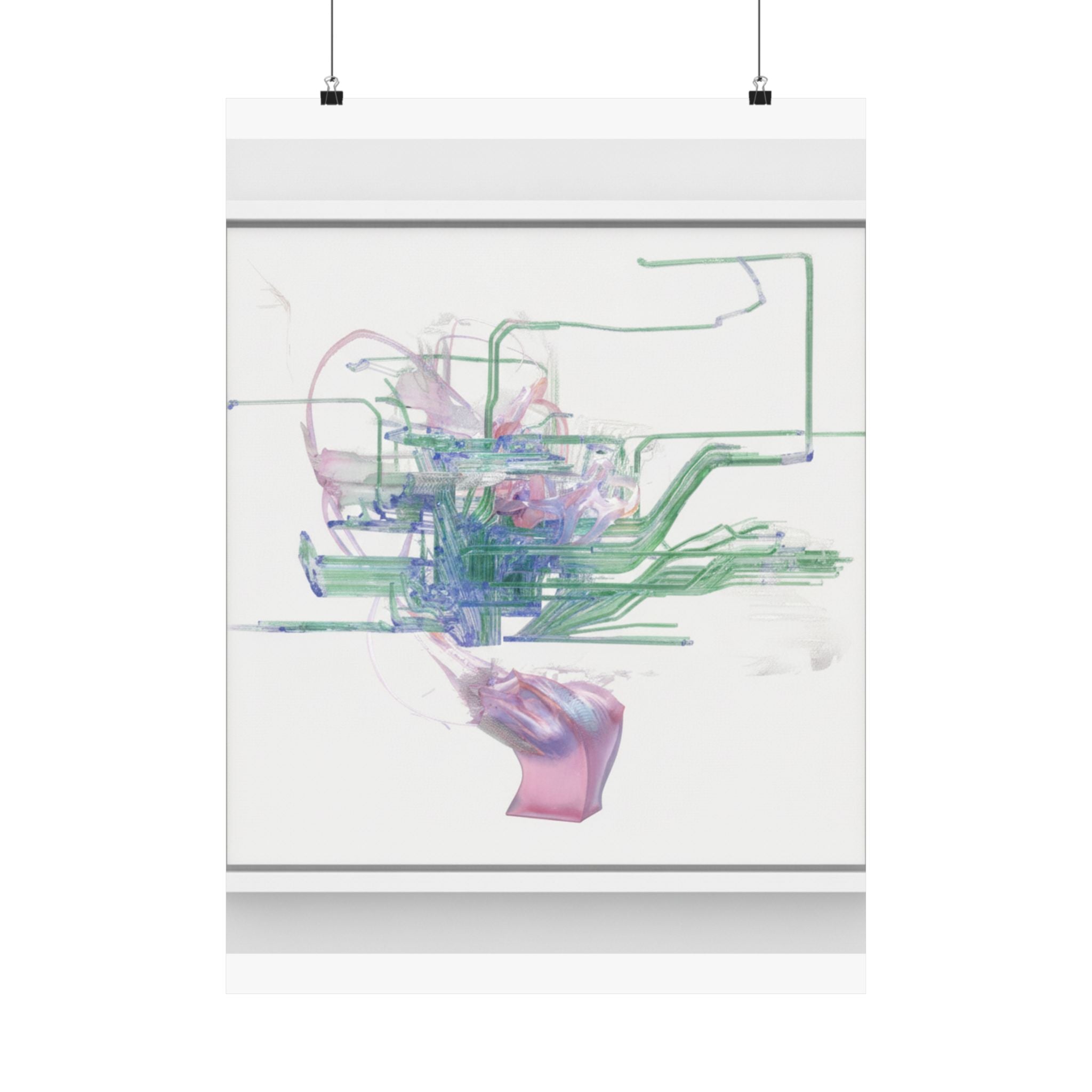 Watercolor — Abstract — Matte Poster