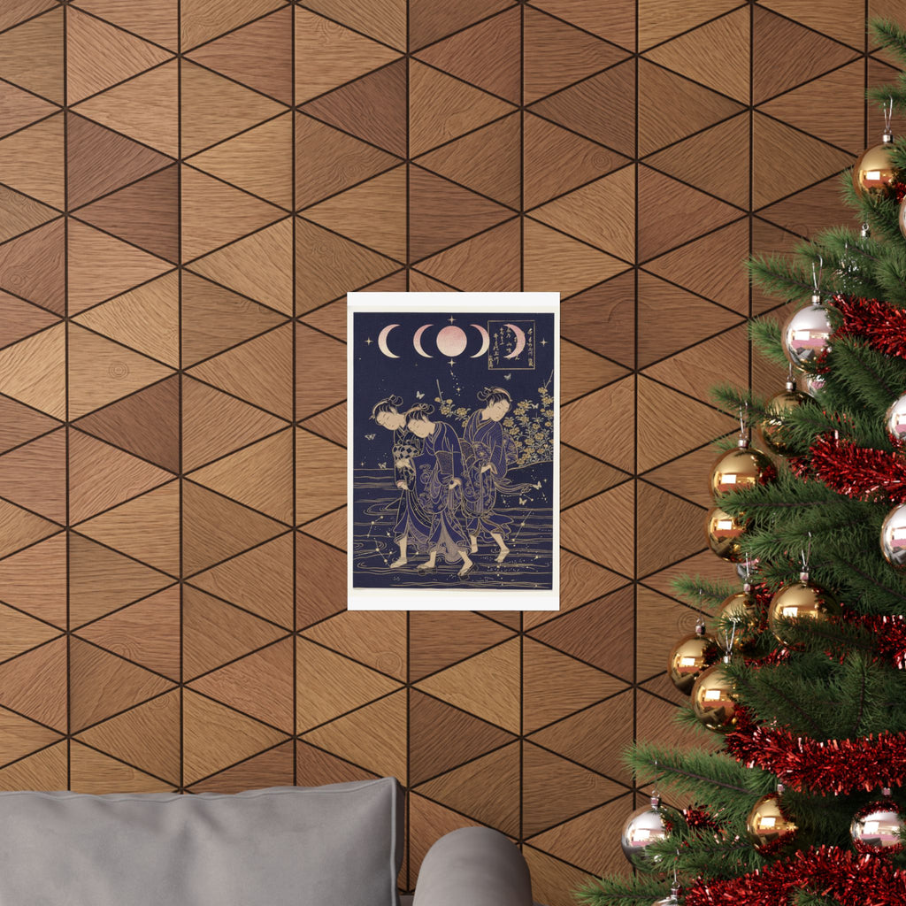 Celestial — The Tama River At Ide, Yamashiro Province — Matte Poster