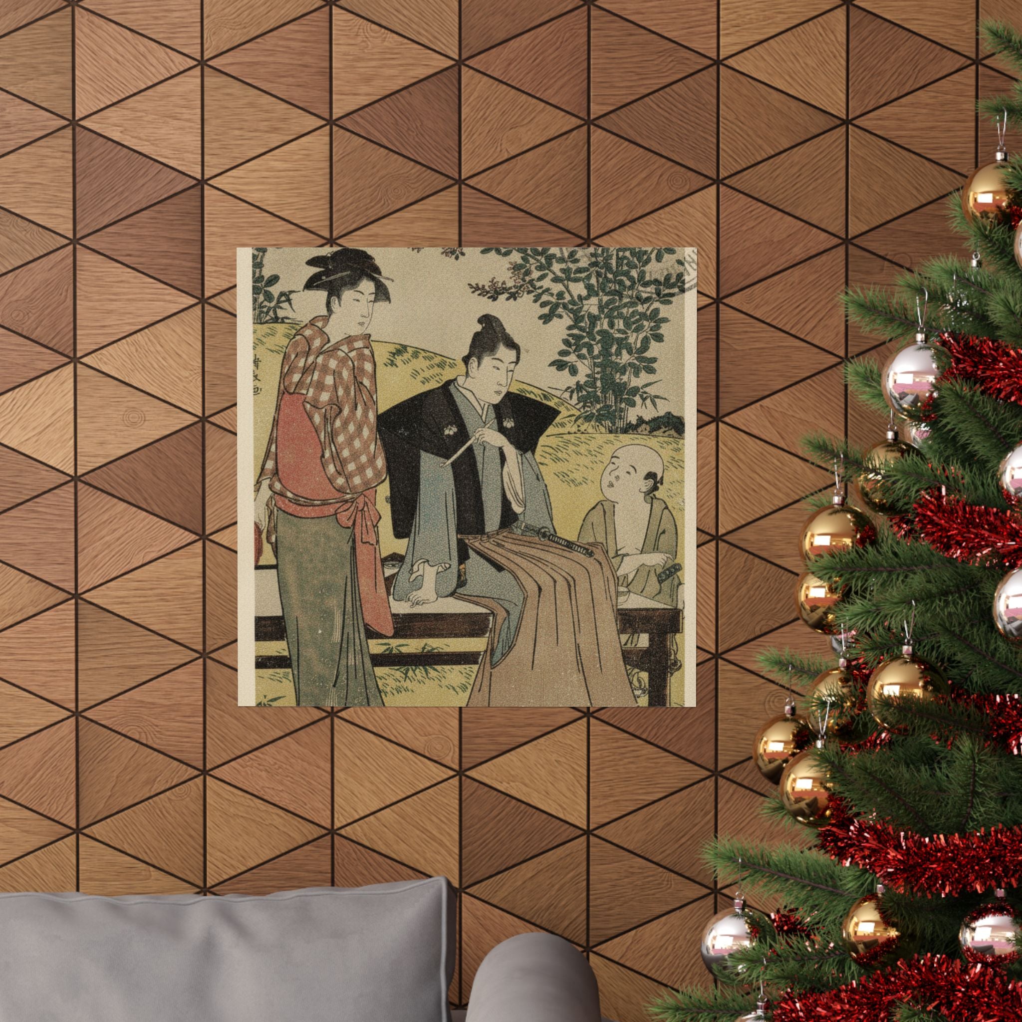Vintage Bootleg — Viewing The Bush Clover At Hagidera — Matte Poster