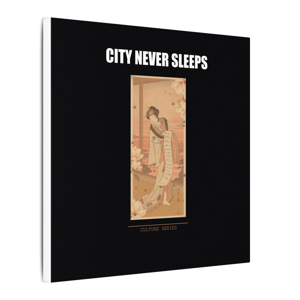 STREET CERTIFIED | The Second Yamashito Kinsaku As A Courtesan Standing In A Room — Matte Canvas