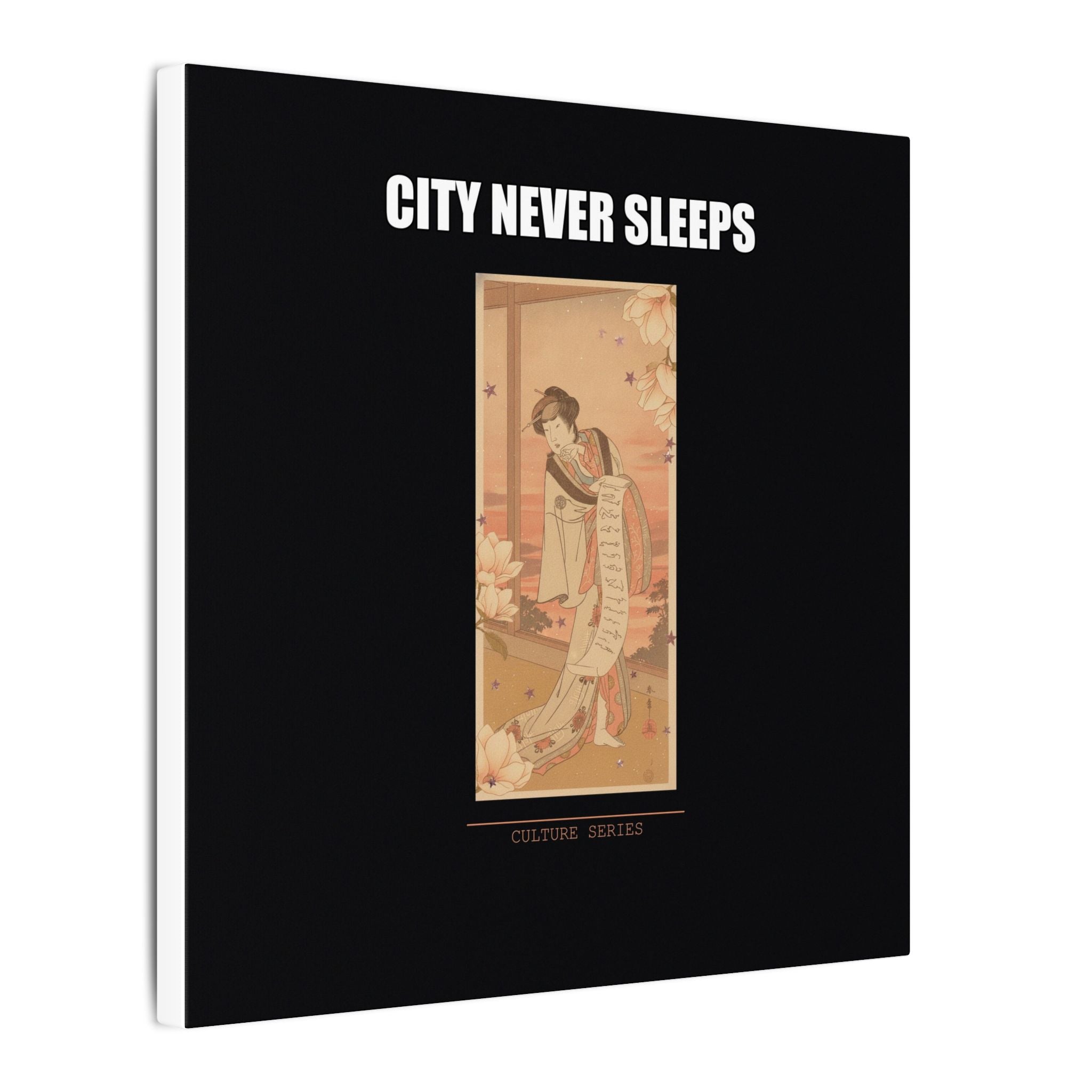 STREET CERTIFIED | The Second Yamashito Kinsaku As A Courtesan Standing In A Room — Matte Canvas