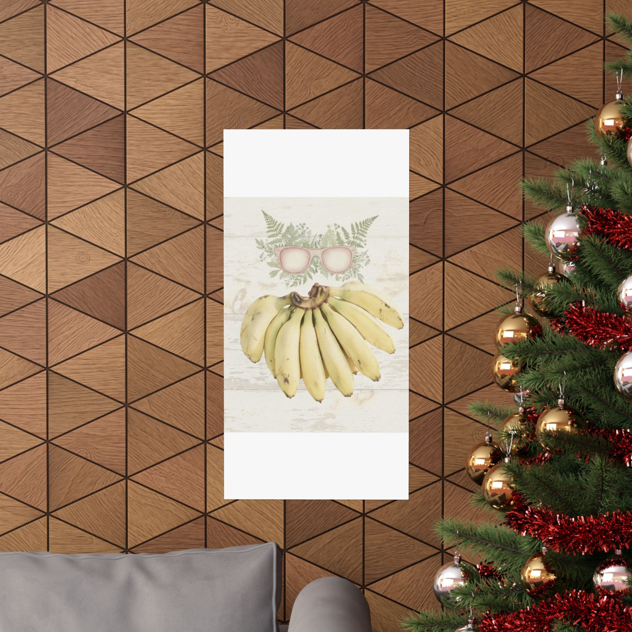 Botanical — Bananas — Matte Poster