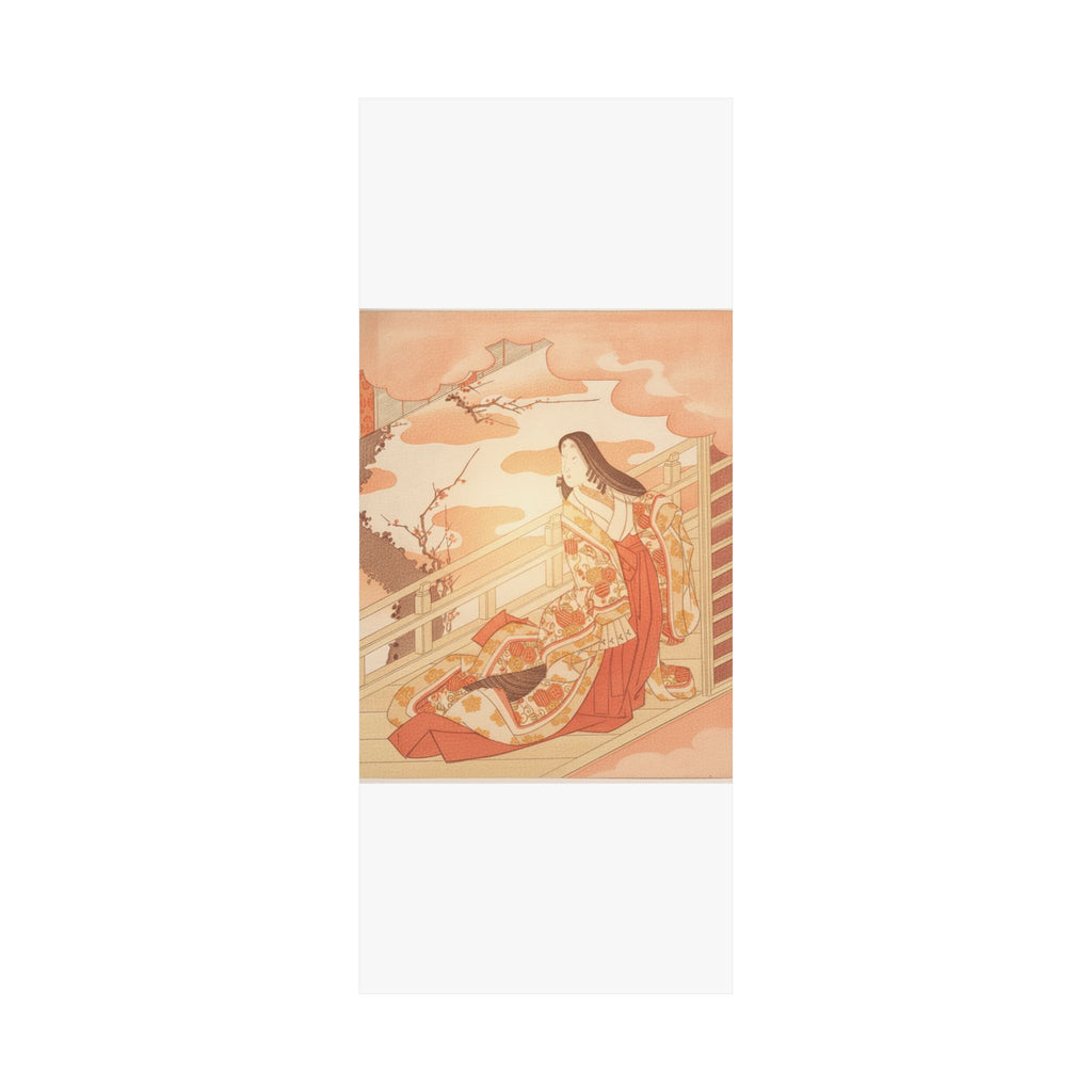 Southern Sunset — Court Lady Praising The Plum Blossom — Matte Poster
