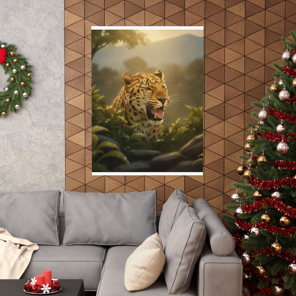 Scenic Nature — Leopard — Matte Poster