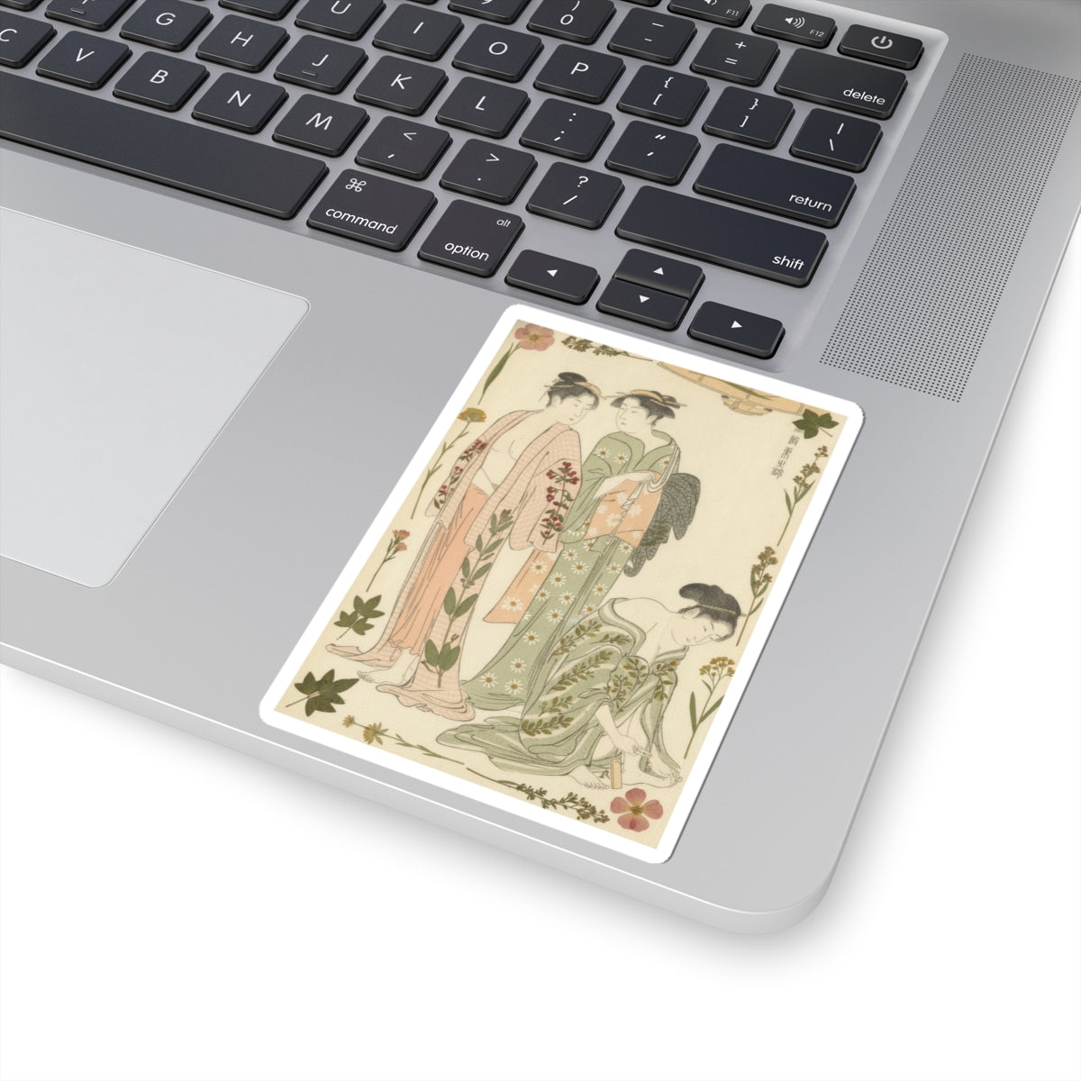 Botanical — Cutting The Toenails; The Toilet After The Bath — Kiss-Cut Sticker