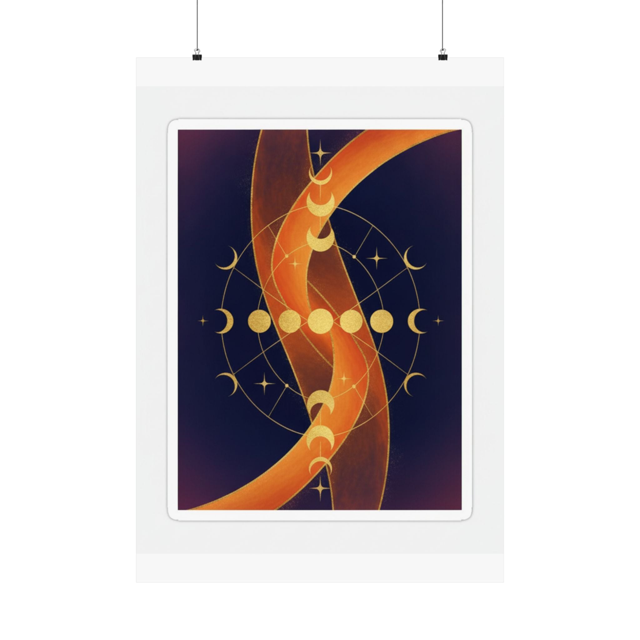Celestial — Abstract — Matte Poster
