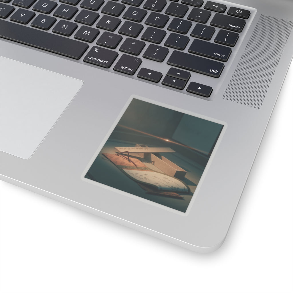 Cinematic — Kakemono And Its Box — Kiss-Cut Sticker