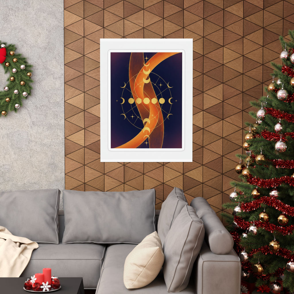 Celestial — Abstract — Matte Poster