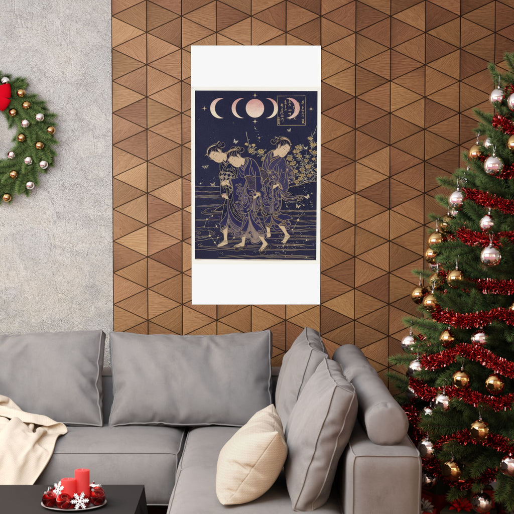 Celestial — The Tama River At Ide, Yamashiro Province — Matte Poster