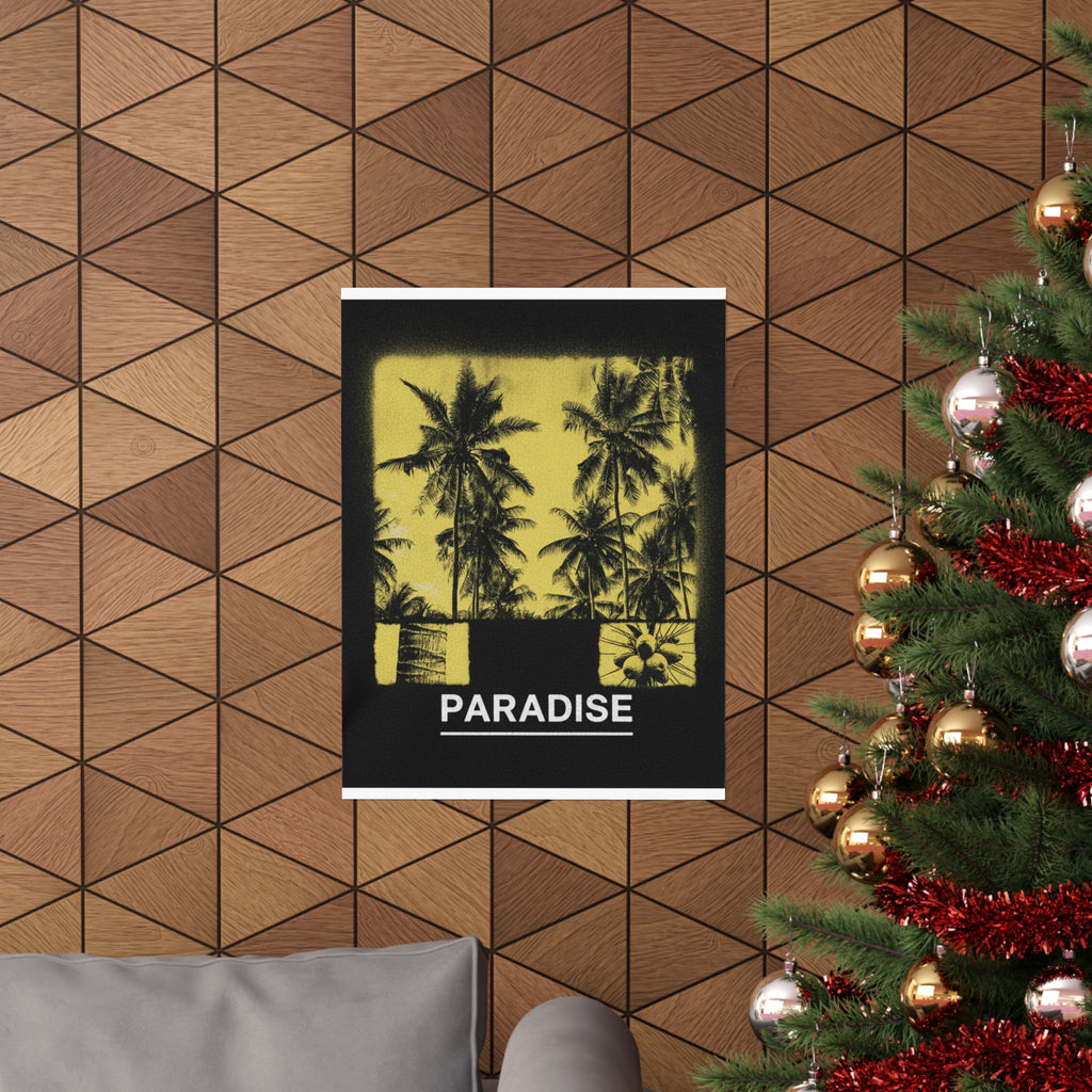 Streetwear Collage — Palms — Matte Poster