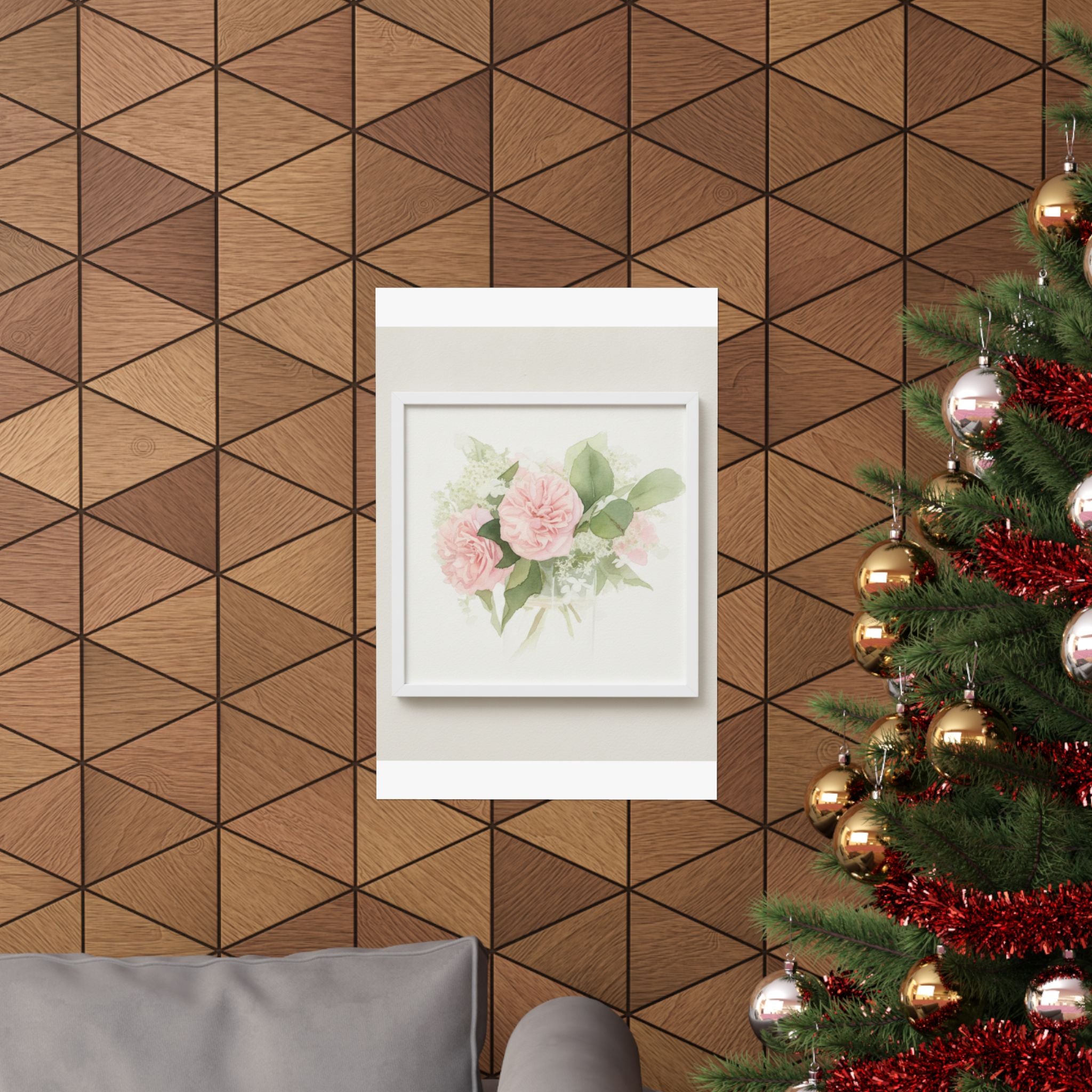 Watercolor — Flower — Matte Poster