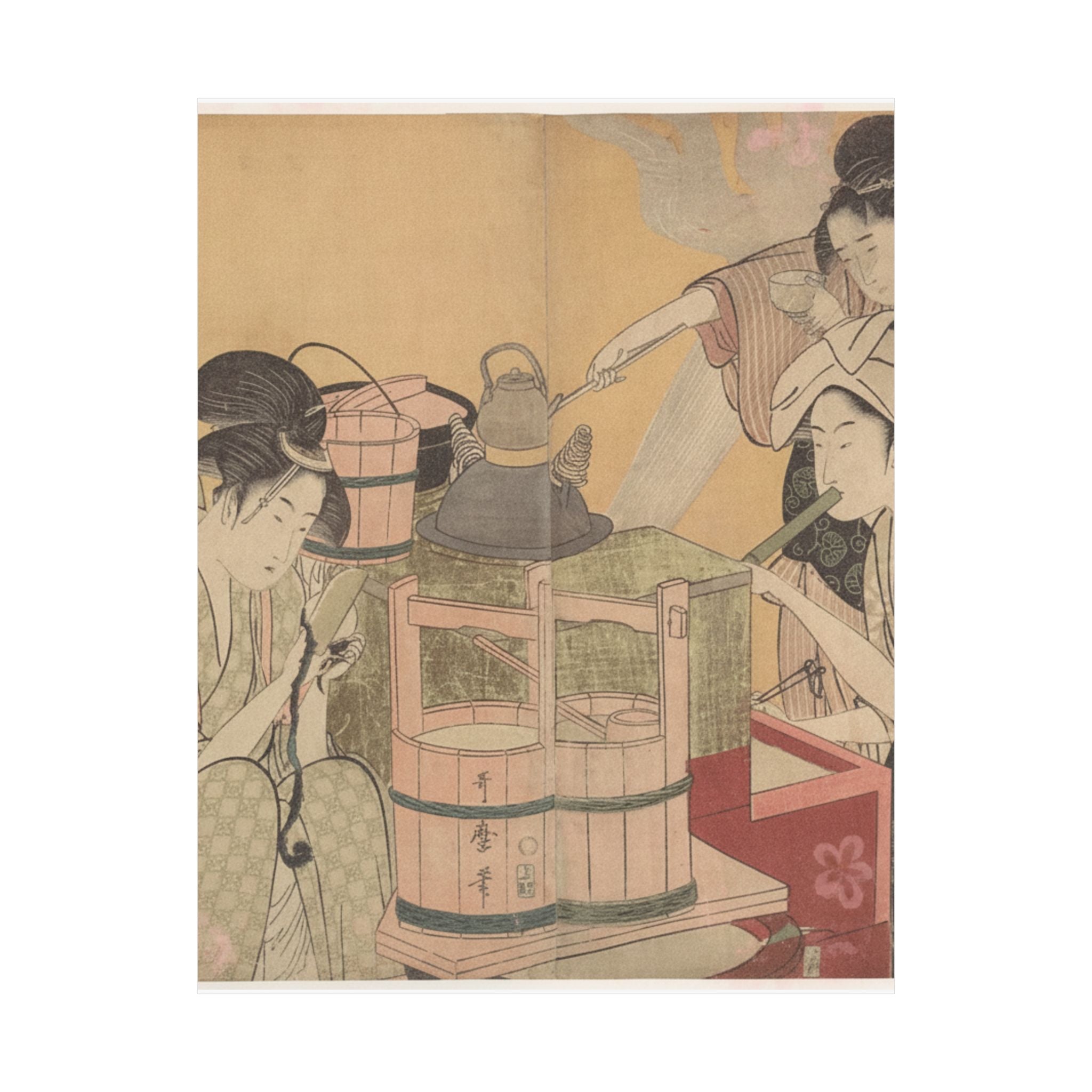 Southern Sunset — Kitchen Scene — Matte Poster