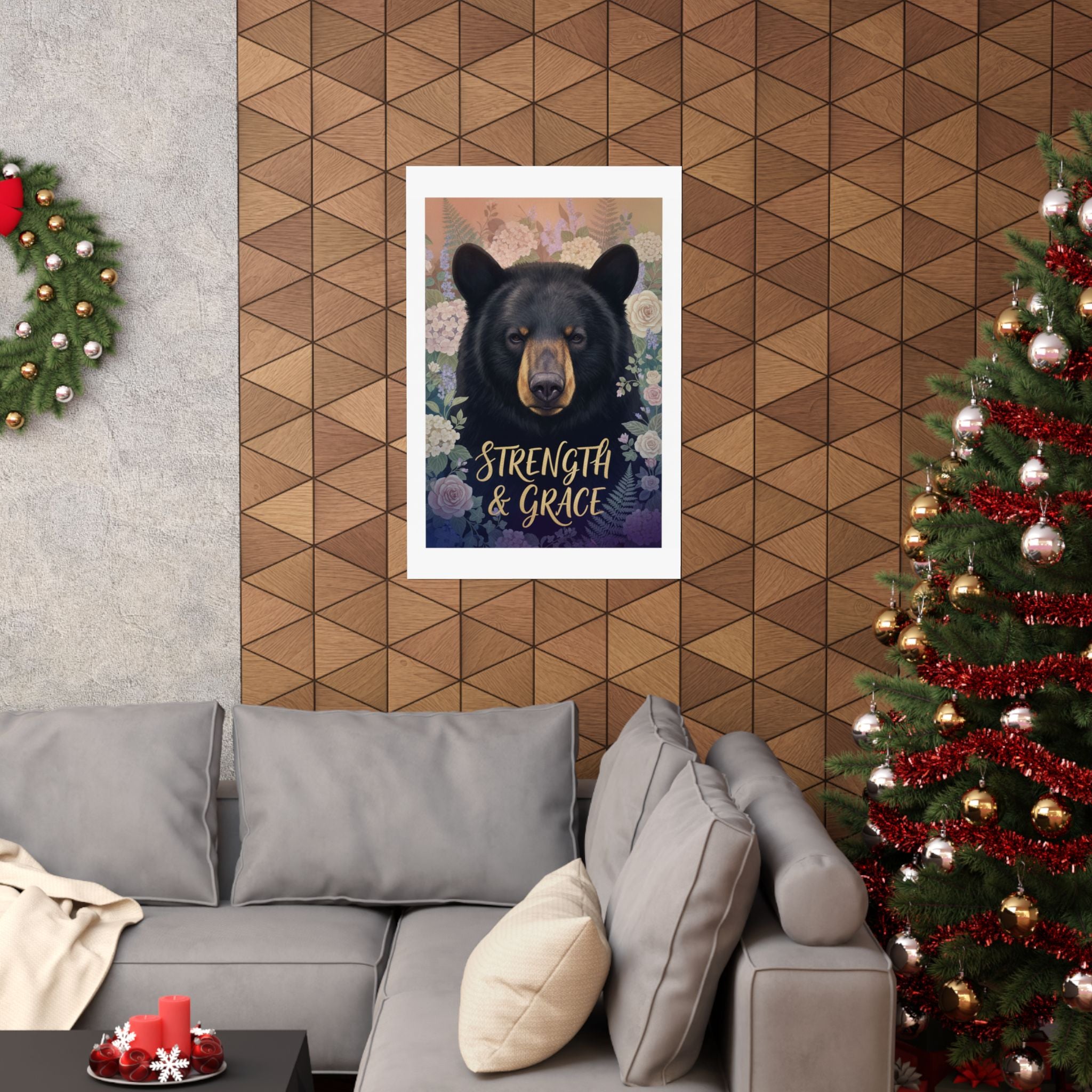 Affirmation — Bear — Matte Poster