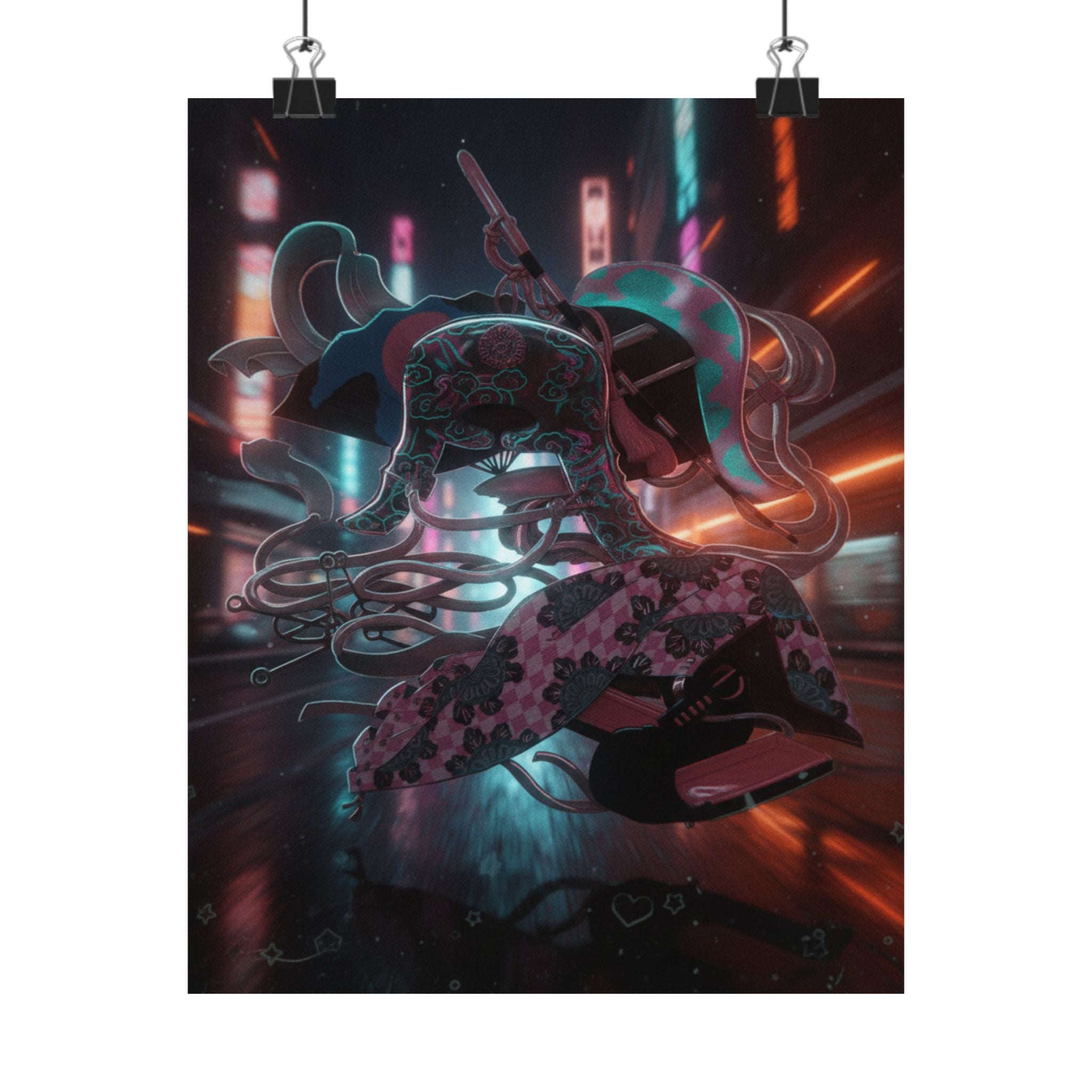 Fast Furious — Saddle And Other Pieces Of Harness — Matte Poster