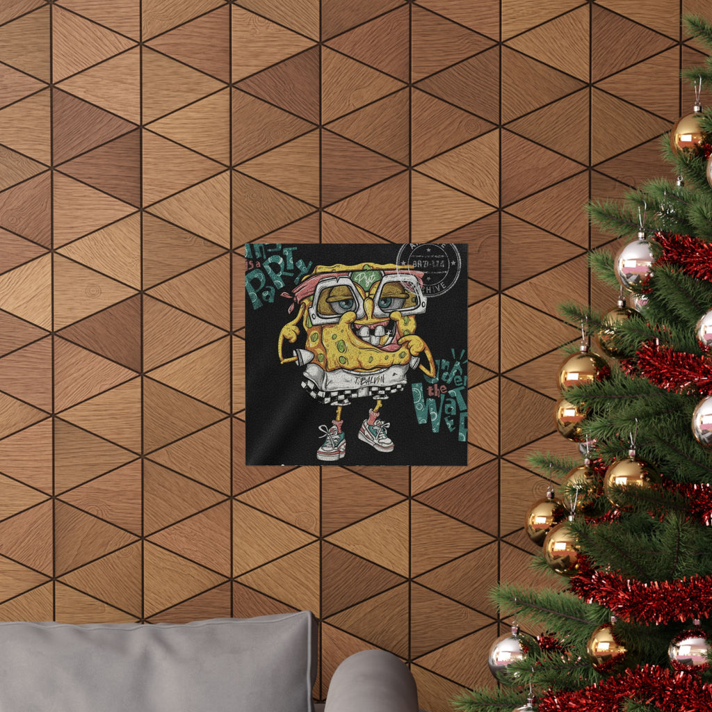 Vintage Bootleg — Sponge — Matte Poster