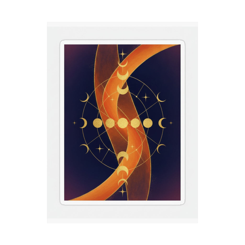 Celestial — Abstract — Matte Poster