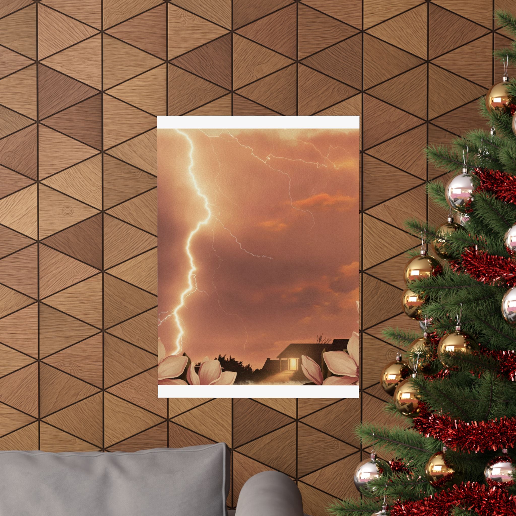 Southern Sunset — Lightning — Matte Poster