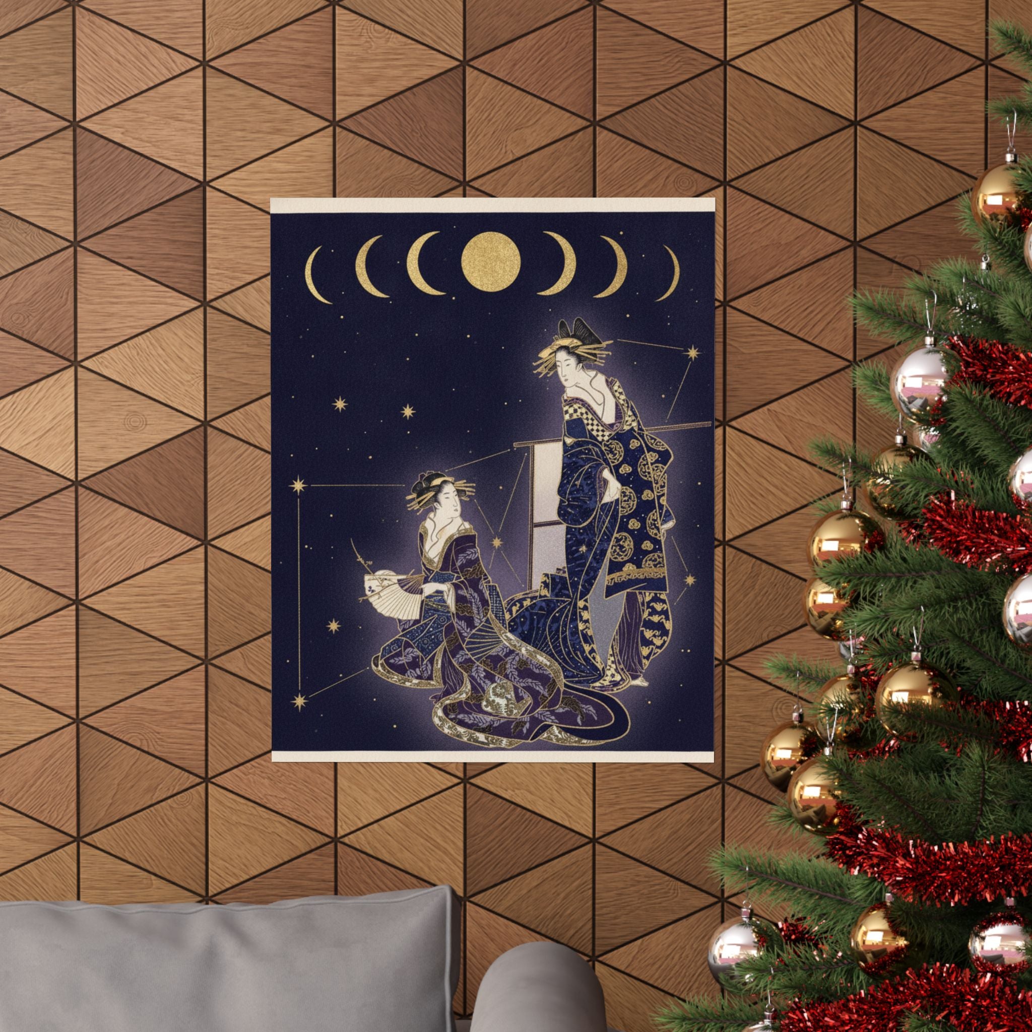 Celestial — Two Courtesans — Matte Poster