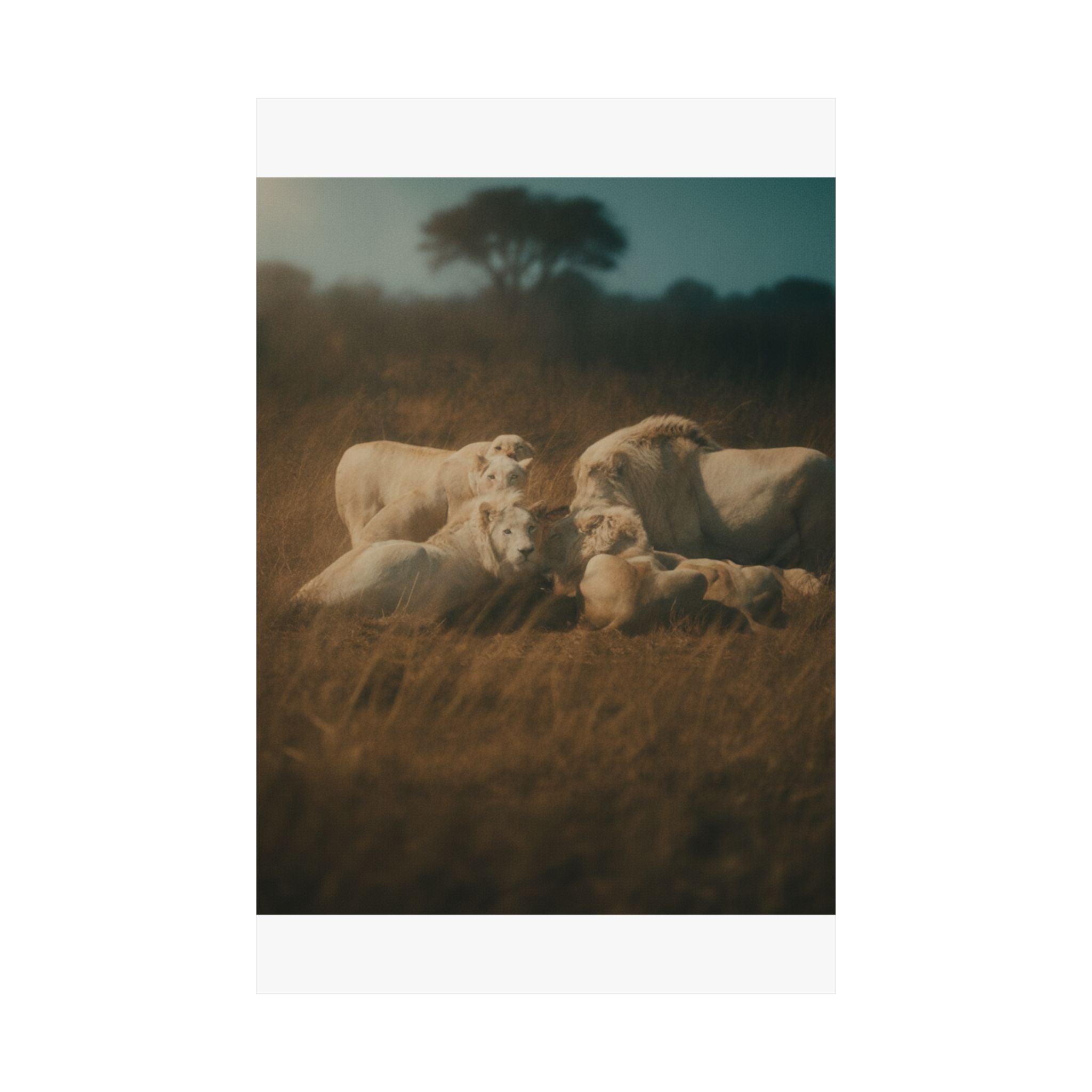 Cinematic — Lion — Matte Poster