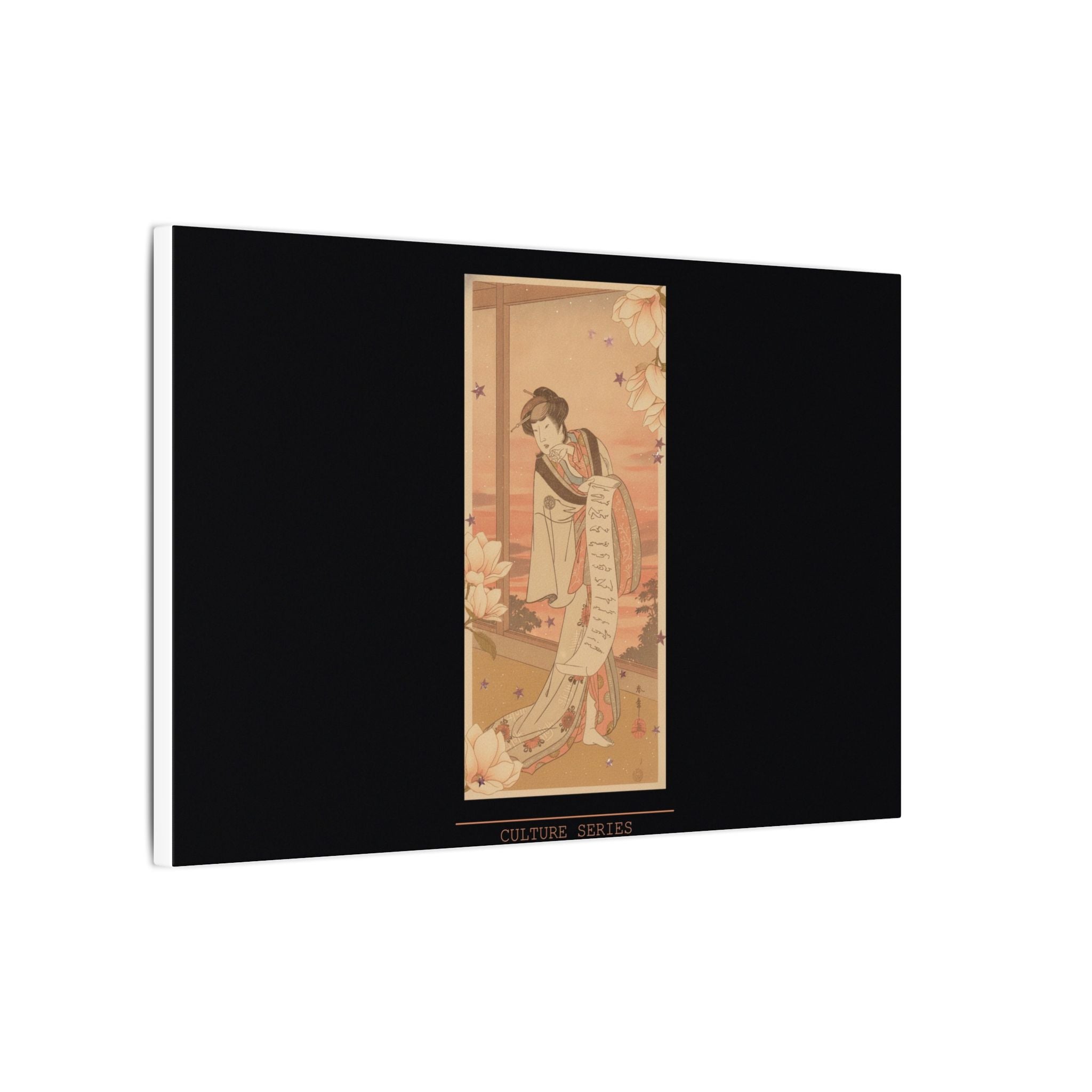 STREET CERTIFIED | The Second Yamashito Kinsaku As A Courtesan Standing In A Room — Matte Canvas