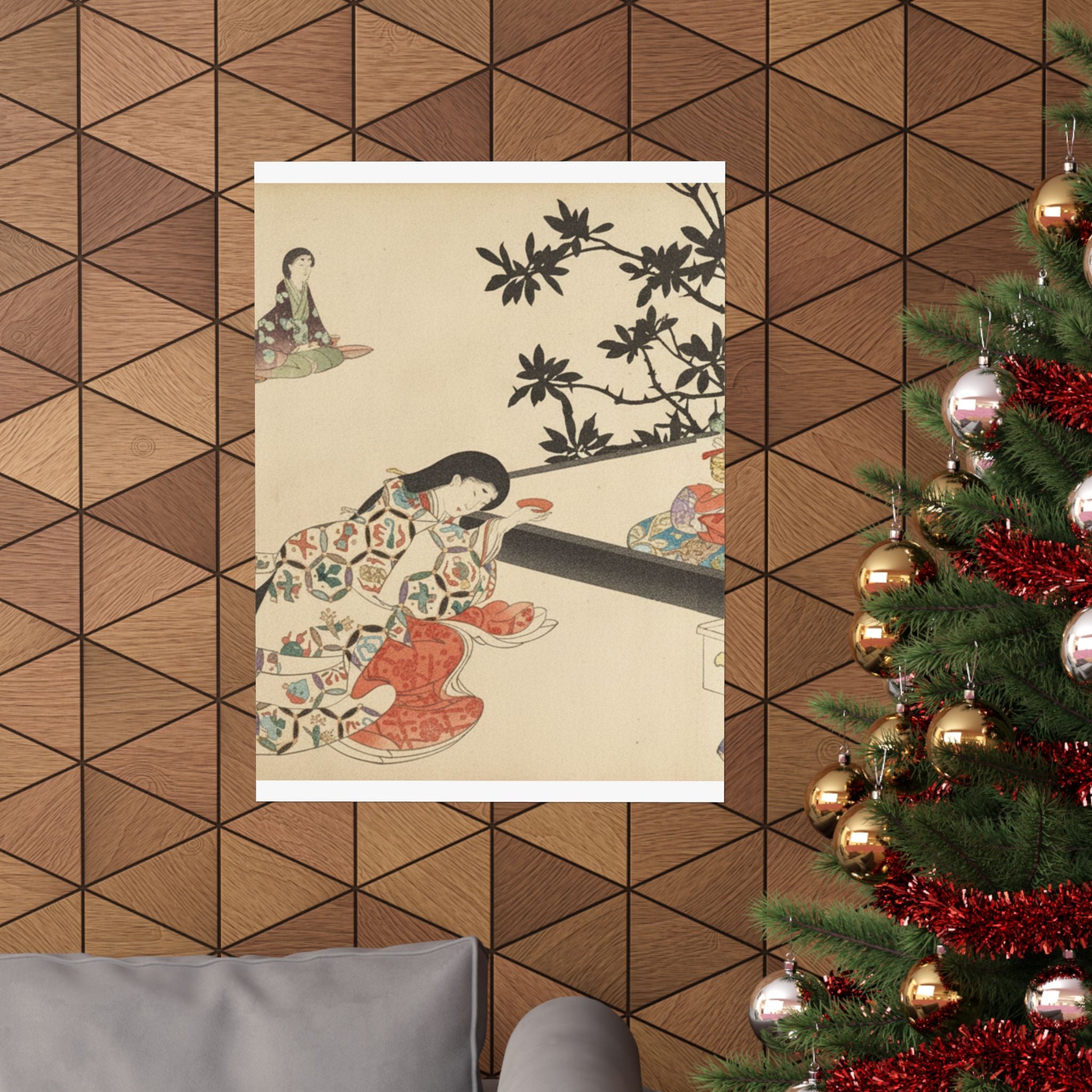 Botanical — Chiyoda Castle (Album Of Women) — Matte Poster