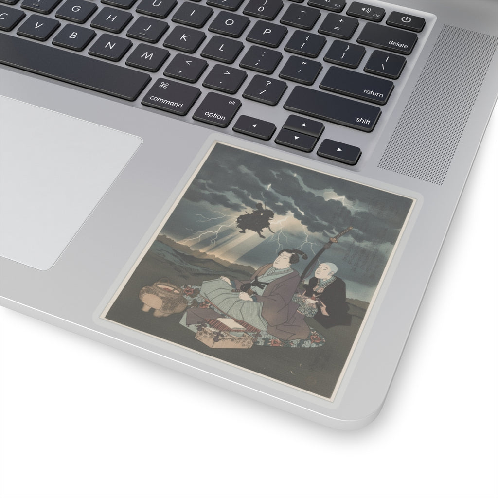Dramatic Storm kiss-cut sticker — product view 17